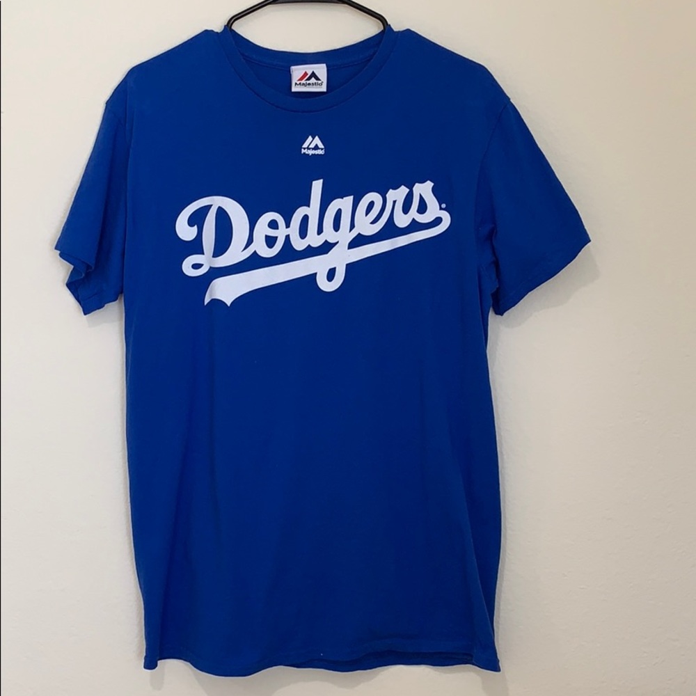 Majestic Dodgers Grandpa 1 T-shirt, Size M